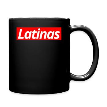 Latinas Spanish Girls - Full Colour Mug - black - Right