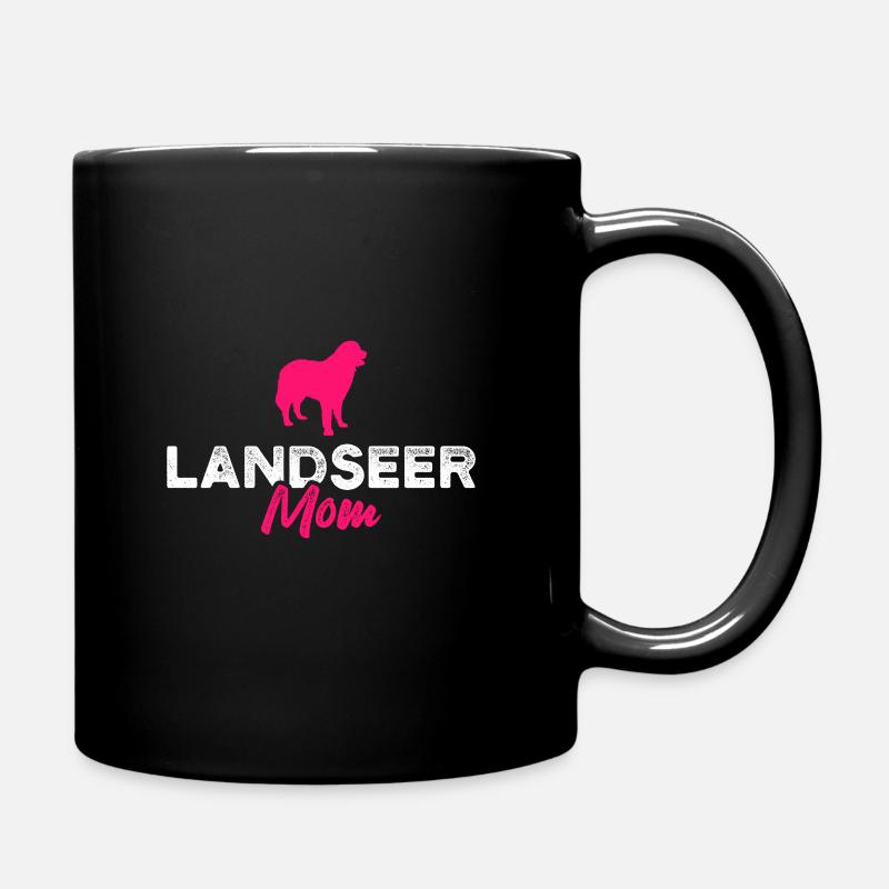 Maman Landseer - Mug uni - noir