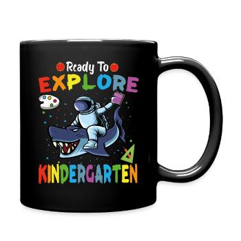 Explore Kindergarten Back to School Astronomy - Tasse einfarbig - Schwarz - Rechts