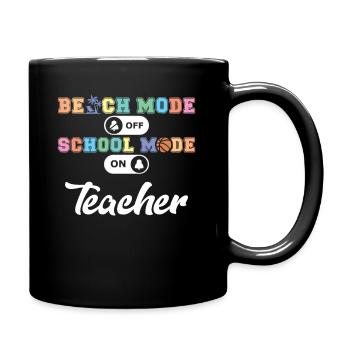 Retour à l’école Mode école enseignante sur l’éducation - Mug uni - noir - Droite