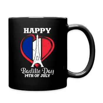 Conception de la Tour Eiffel - Mug uni - noir - Droite