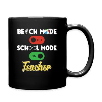 Retour à l’école Mode école enseignante sur l’éducation - Mug uni - noir - Droite