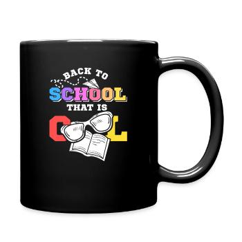 Kids Back to School That Is Cool Design - Full Colour Mug - black - Right