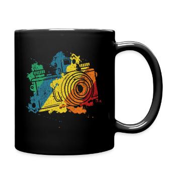 Kamera Fotograf Fotografen Photographie Kreative G - Tasse einfarbig - Schwarz - Rechts