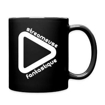 Cadeau femme Streameuse fantastique - Mug uni - noir - Droite
