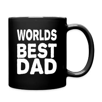Meilleur papa du monde - Mug uni - noir - Droite