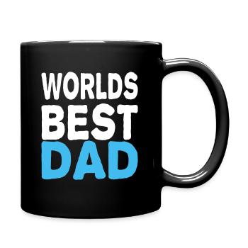 Meilleur papa du monde - Mug uni - noir - Droite