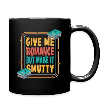 Reading Book Lover Bookworm Smut Reader Bookish - Tasse einfarbig - Schwarz - Rechts