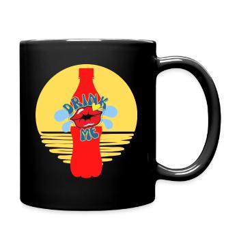 Me series - Drink me - Full Colour Mug - black - Right