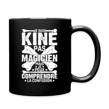 Je Suis Kiné Pas Magicien - Mug uni - noir - Droite