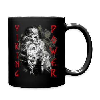 Viking Power - Full Colour Mug - black - Right