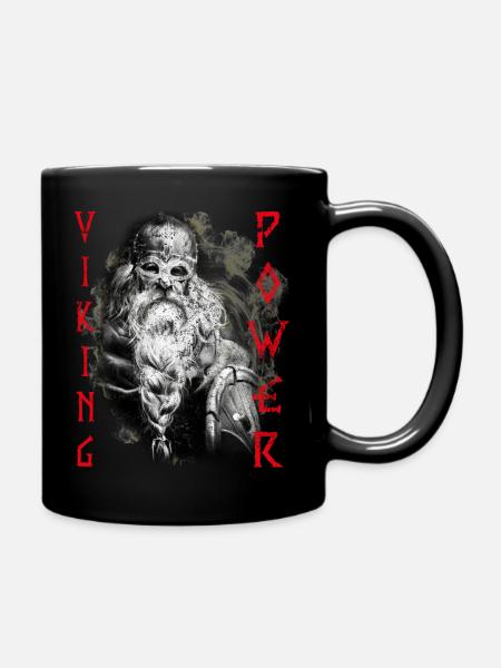 Viking Power - Full Colour Mug - black