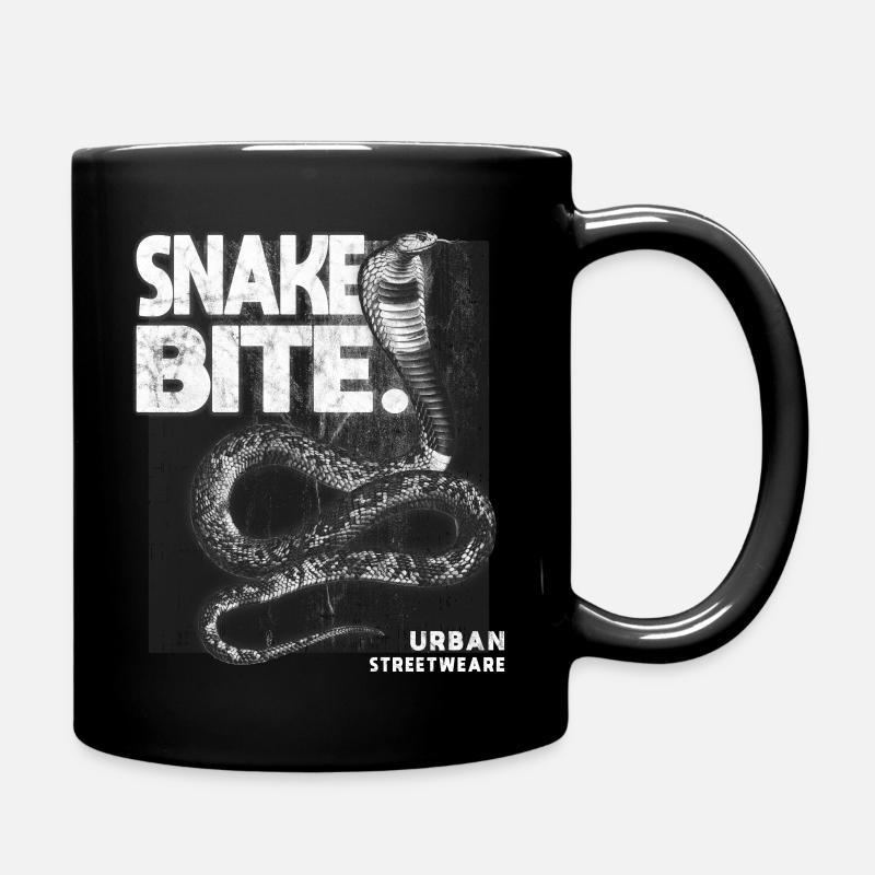 Snake Bite Urban Streetwear - Tasse einfarbig - Schwarz