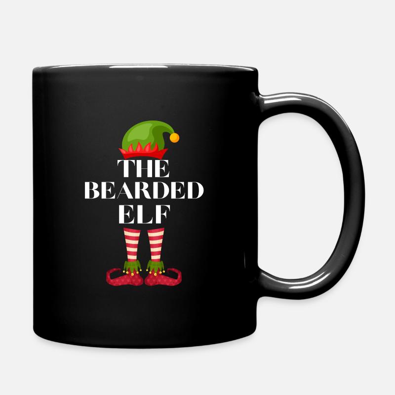 Bartelf Matching Familiengruppe Weihnachtsfeier - Tasse einfarbig - Schwarz