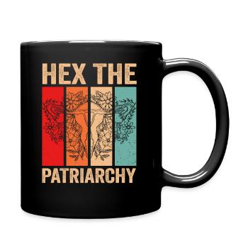 Hex The Patriarchy - Tasse einfarbig - Schwarz - Rechts