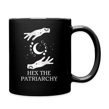 Hex The Patriarchy - Tasse einfarbig - Schwarz - Rechts