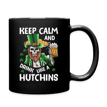 Like a Hutchins - Tasse einfarbig - Schwarz - Rechts