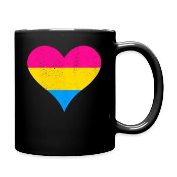 Pansexual Love - Full Colour Mug - black - Right