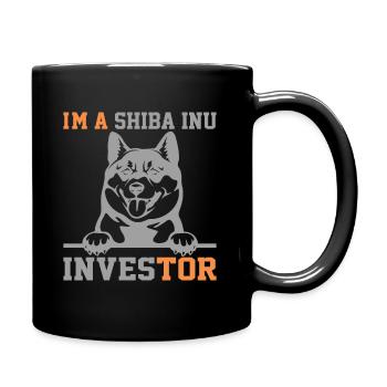 Ich Bin Shiba Inu Investor - Shiba Inu Army - Tasse einfarbig - Schwarz - Rechts