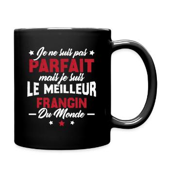 Pas parfait mais le meilleur frangin du monde - Mug uni - noir - Droite