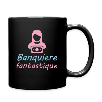 Tshirt femme Banquiere fantastique - Mug uni - noir - Droite