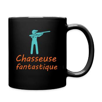 Tshirt femme Chasseuse fantastique - Mug uni - noir - Droite