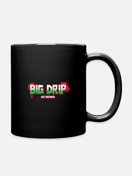 graffiti t shirt design - Full Colour Mug - black