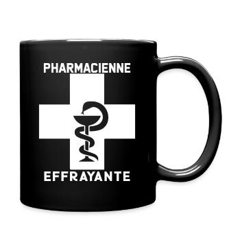 Tshirt femme Pharmacienne effrayante - Mug uni - noir - Droite