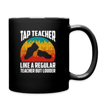 Comme un professeur ordinaire mais plus fort - Claquettes - Mug uni - noir - Droite
