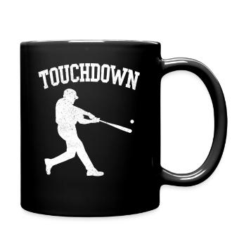 Baseball Funny Novelty - Full Colour Mug - black - Right