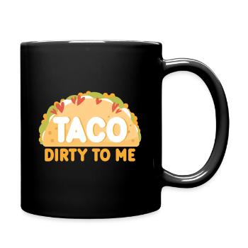 Taco Tacos Cuisine mexicaine - Mug uni - noir - Droite