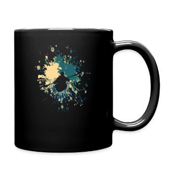 Kayak Sport Frond Color Splash - Mug uni - noir - Droite