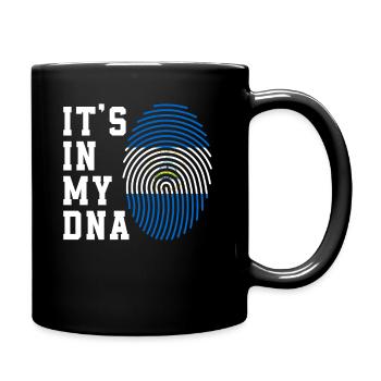 Nicaragua Fingerprint - Full Colour Mug - black - Right