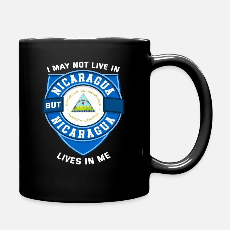 Nicaragua - Tazza monocolore - nero