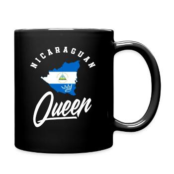 Nicaraguan Queen Nicaragua - Full Colour Mug - black - Right