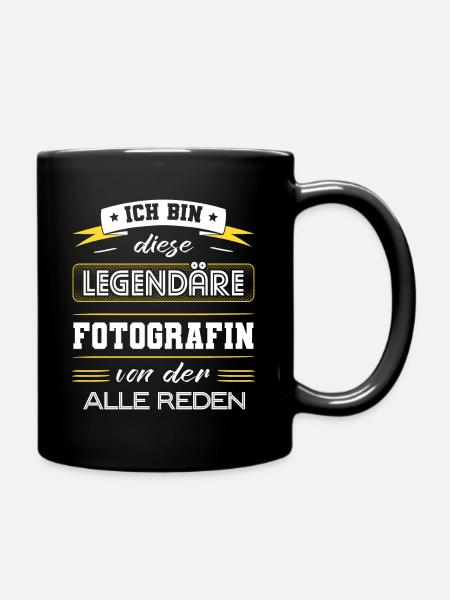 Ich Bin Diese Legendäre Fotografin Geschenk - Tasse einfarbig - Schwarz