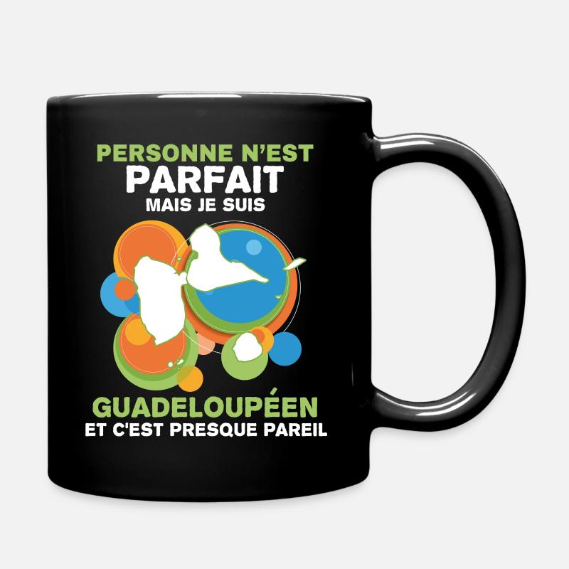 Humour Guadeloupe citation - Mug uni - noir