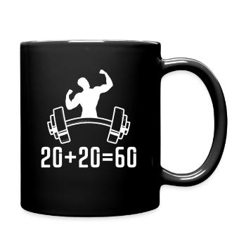 Gym Deadlifts Workout love - ma déroute de fitness de passe-temps - Mug uni - noir - Droite