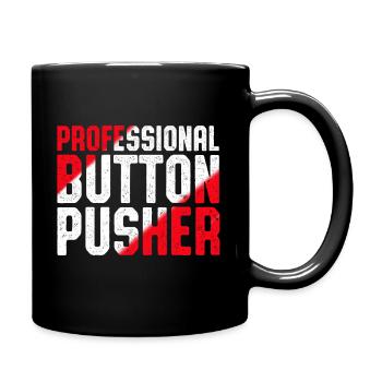 Machiniste Machines à salaire horaire - Mug uni - noir - Droite