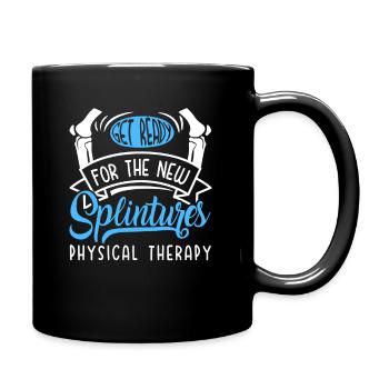 Physikalische Therapie Bereiten Sie sich auf die - Tasse einfarbig - Schwarz - Rechts