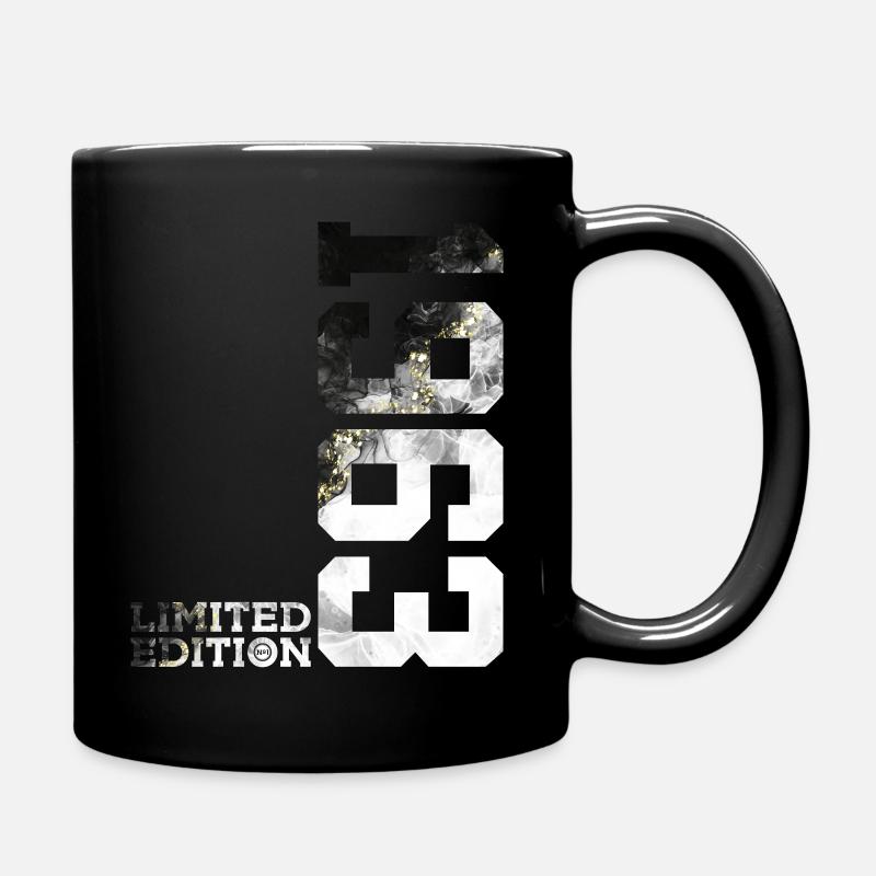 63. GEBURTSTAG LIMITED EDITION 1963 - Tasse einfarbig - Schwarz
