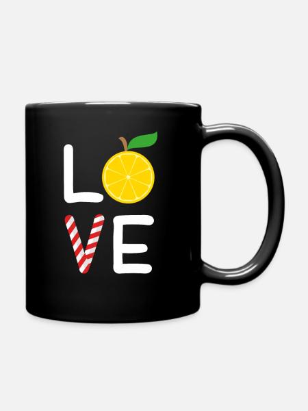 Love Lemonade - Entreprise de jus de citron - Mug uni - noir