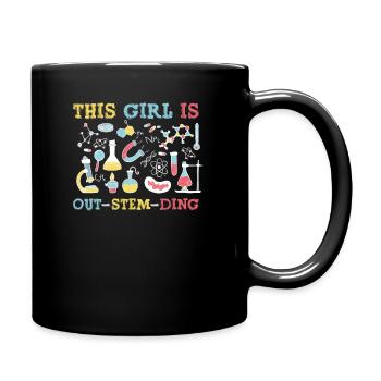 Cette fille est hors Stem Thing, mignon stéministe STEM - Mug uni - noir - Droite