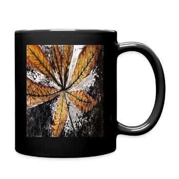 flower - Full Colour Mug - black - Right