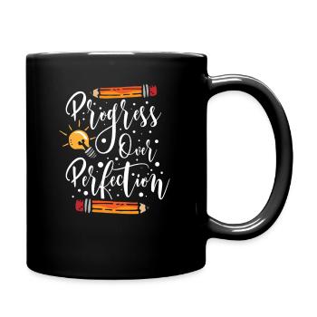 Teachers Present Teacher Training Course Teacher School - Full Colour Mug - black - Right