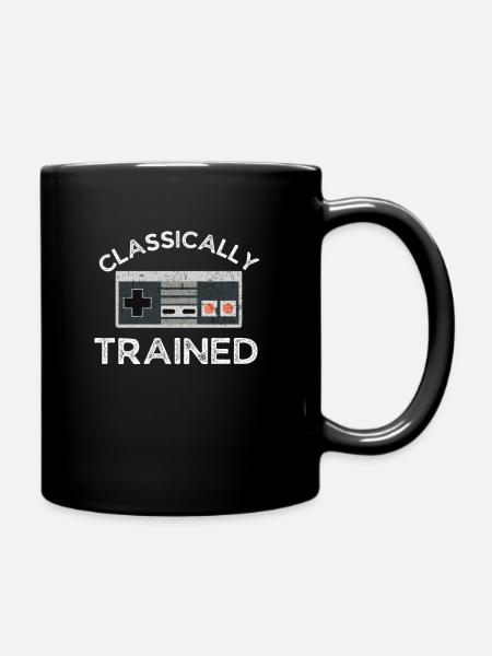 Vintage Retro Jeu Vidéo Rétro Vintage En Détresse - Mug uni - noir