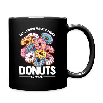 Donut Lover - Full Colour Mug - black - Right