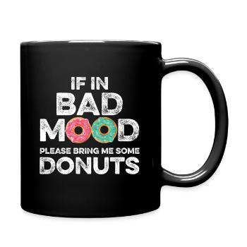Donut Lover - Full Colour Mug - black - Right