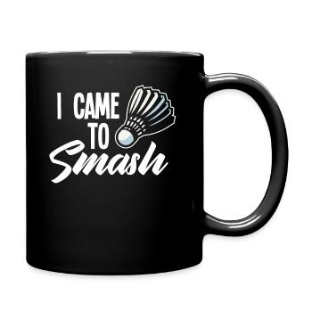 Badminton - Full Colour Mug - black - Right