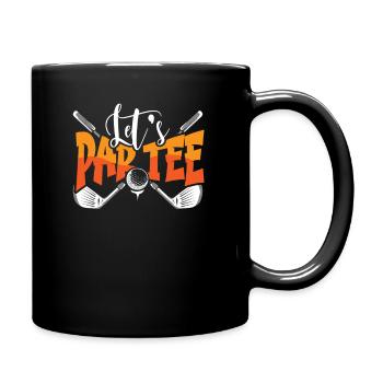Golf Golfer Present Golf Player Golf Club Golf Ball - Full Colour Mug - black - Right